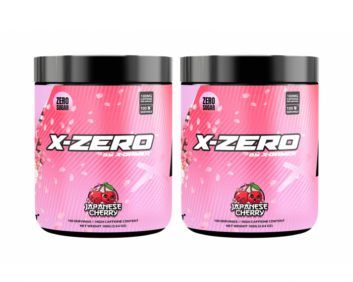 X-Gamer X-Zero Japanese Cherry - 2 x 100 Servings