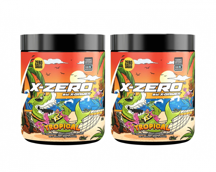 X-Gamer X-Zero Tropical - 2 x 100 Servings