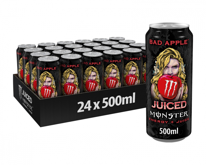 Monster Energy Juiced Bad Apple 24 x 500ml