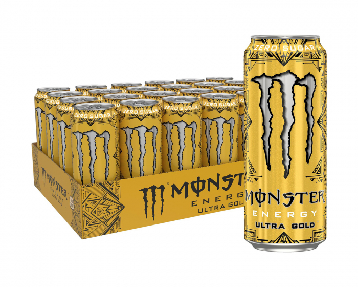 Monster Energy Ultra Gold Zero Sugar 24 x 500ml