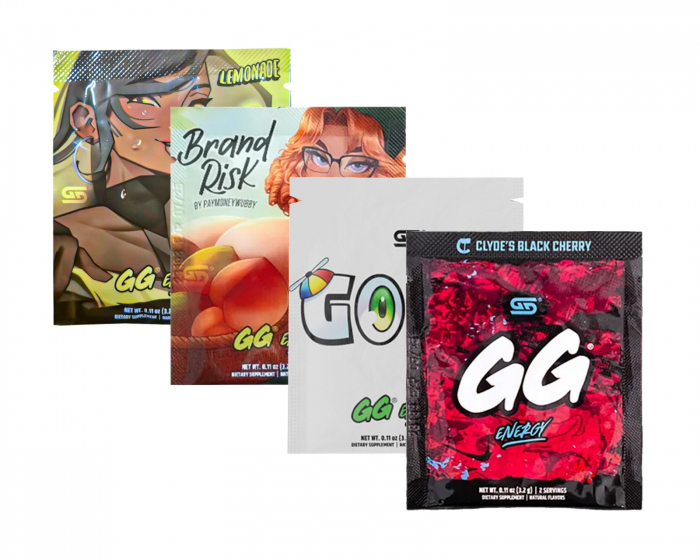 Gamer Supps Sample Variety 4-Pack