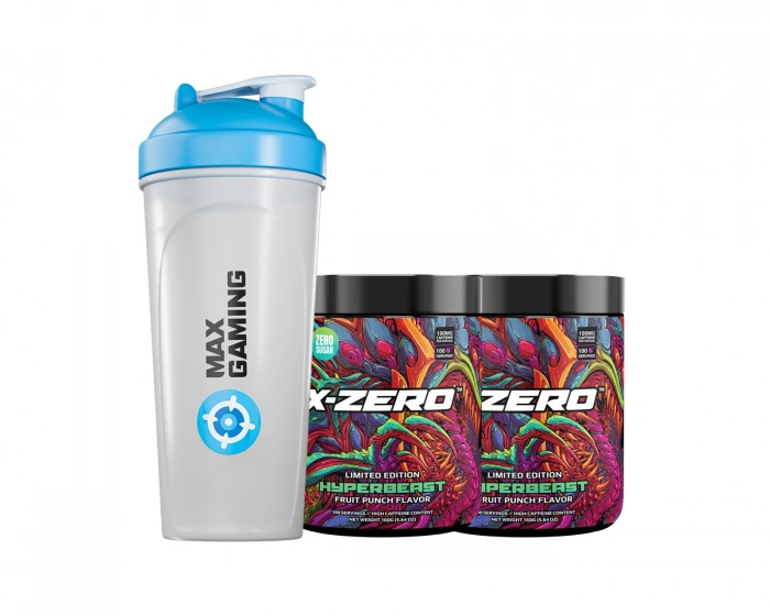 X-Gamer X-Zero Hyperbeast - 2 x 100 Servings + Shaker