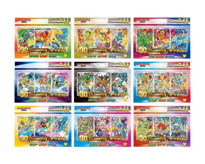 Pokémon 30th Celebration Gen 1-9 Collection (Japanese)