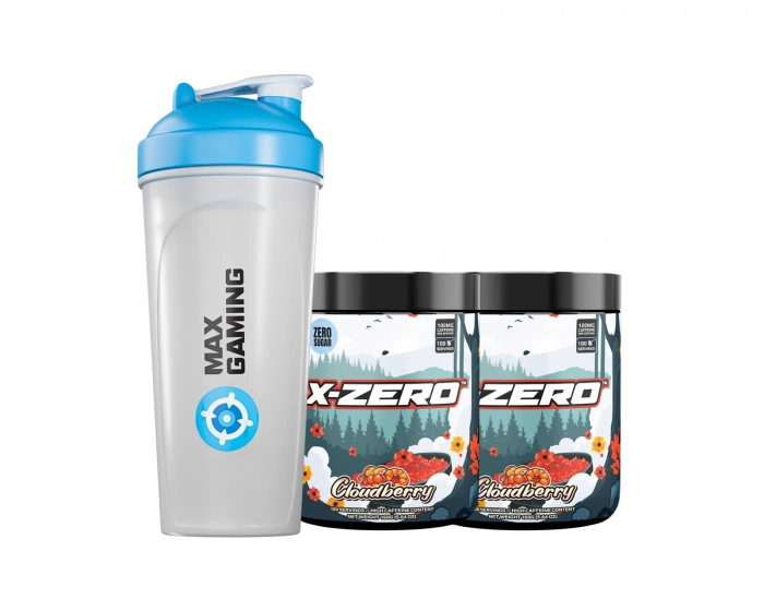 X-Gamer X-Zero Cloudberry - 2 x 100 Servings + Shaker