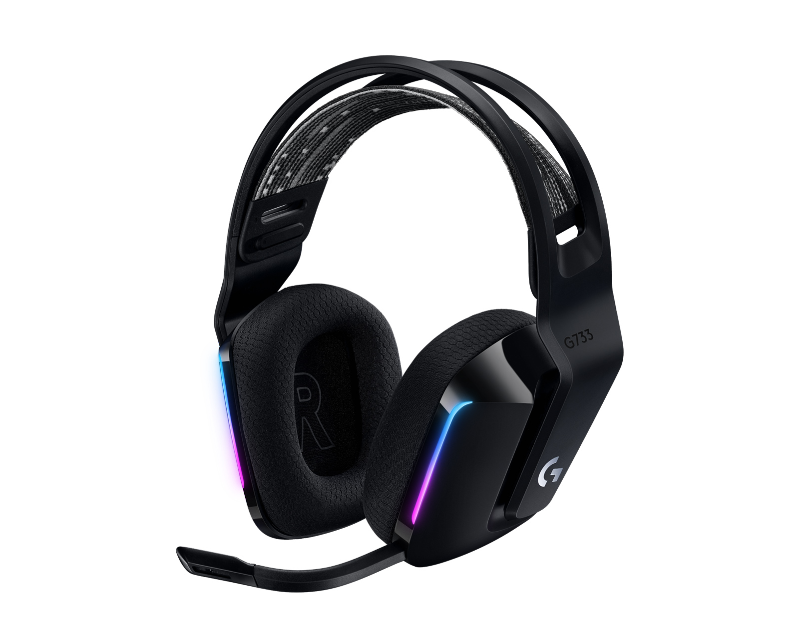 激安アウトレット G733 Logitech Lightspeed Black - Headset Wireless コーヒー