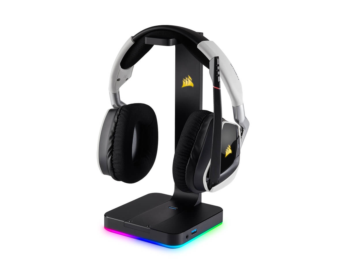 Corsair ST100 RGB Premium Headset Stand 7.1 Surround Sound