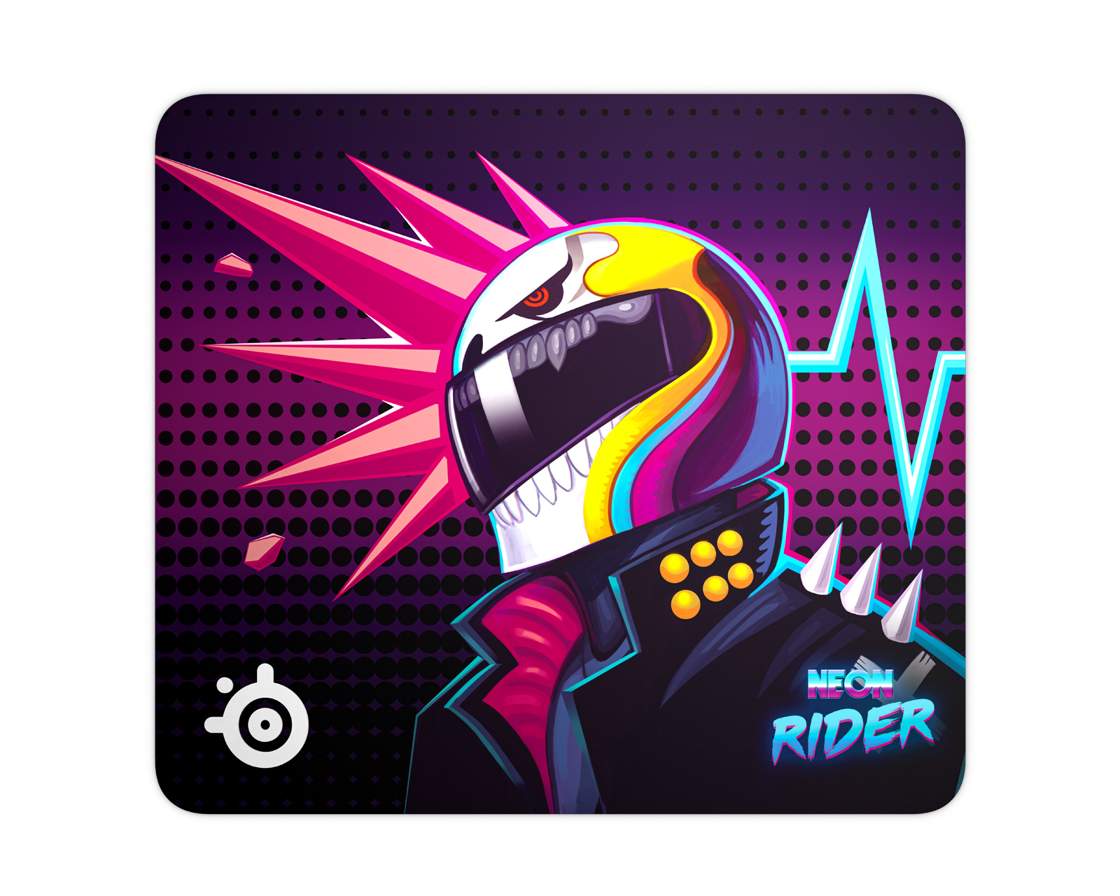 Buy Steelseries Qck Large Neon Rider Limited Editon Mousepad At Maxgaming Com