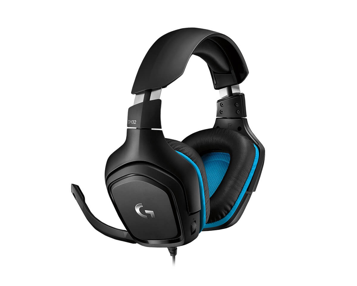 Buy Logitech G432 Gaming Headset 7.1 at MaxGaming.com