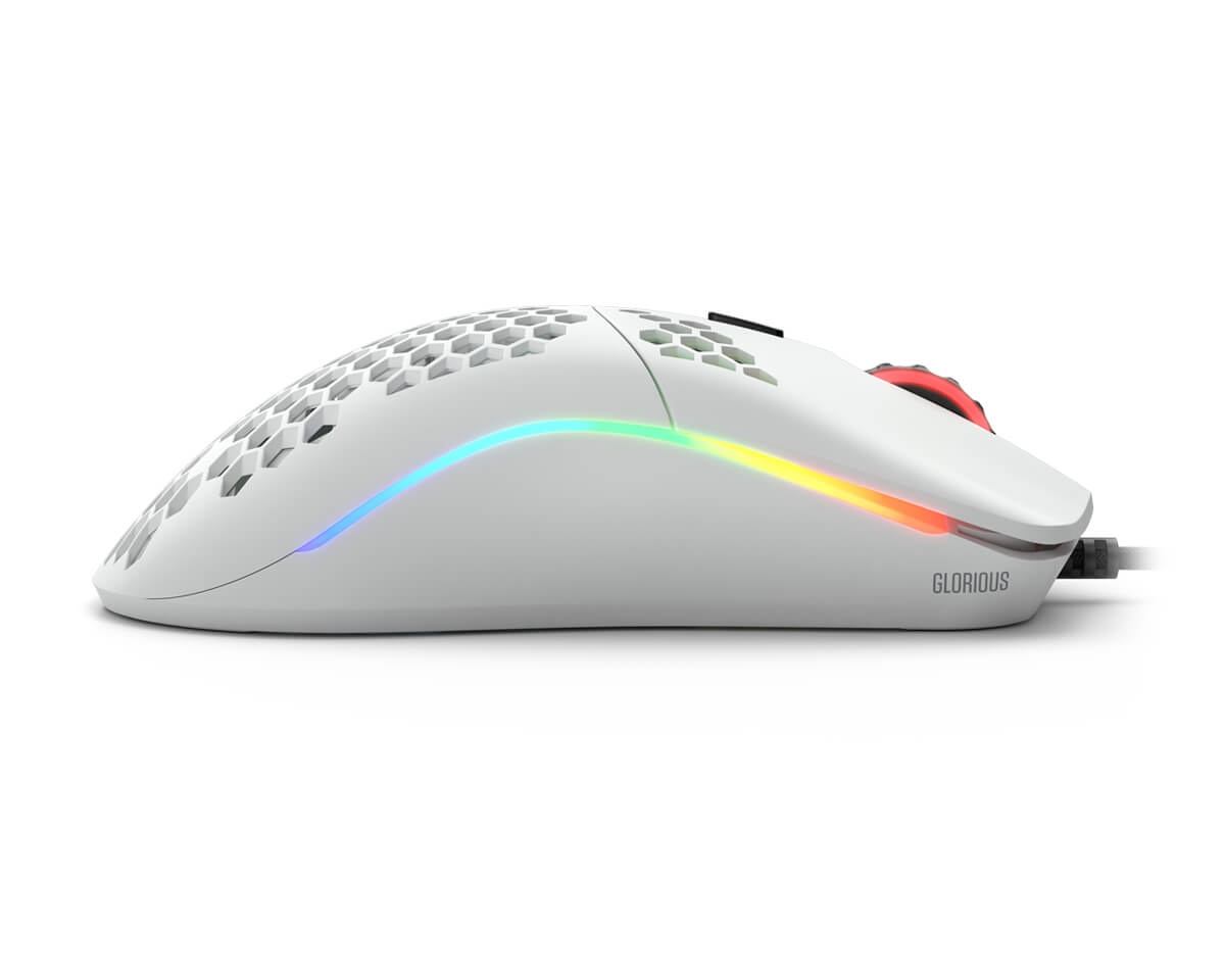 Glorious Model O- Gaming Mouse White - MaxGaming.com