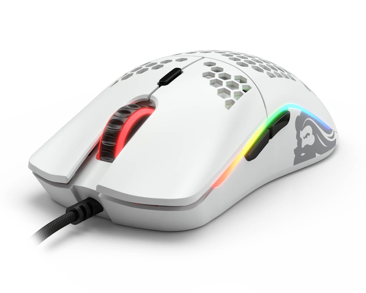Glorious Model O- Gaming Mouse White - MaxGaming.com