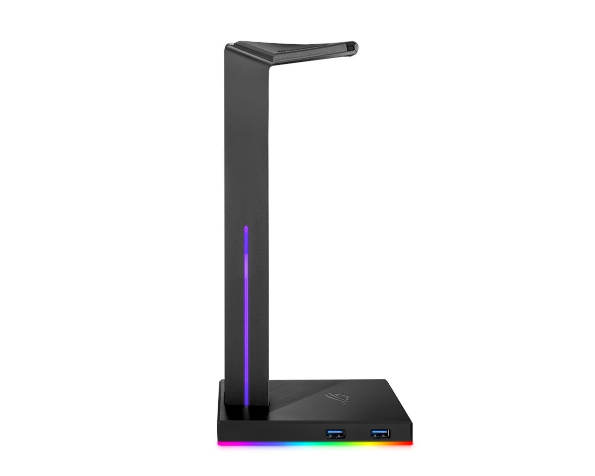 asus rog throne qi headset stand