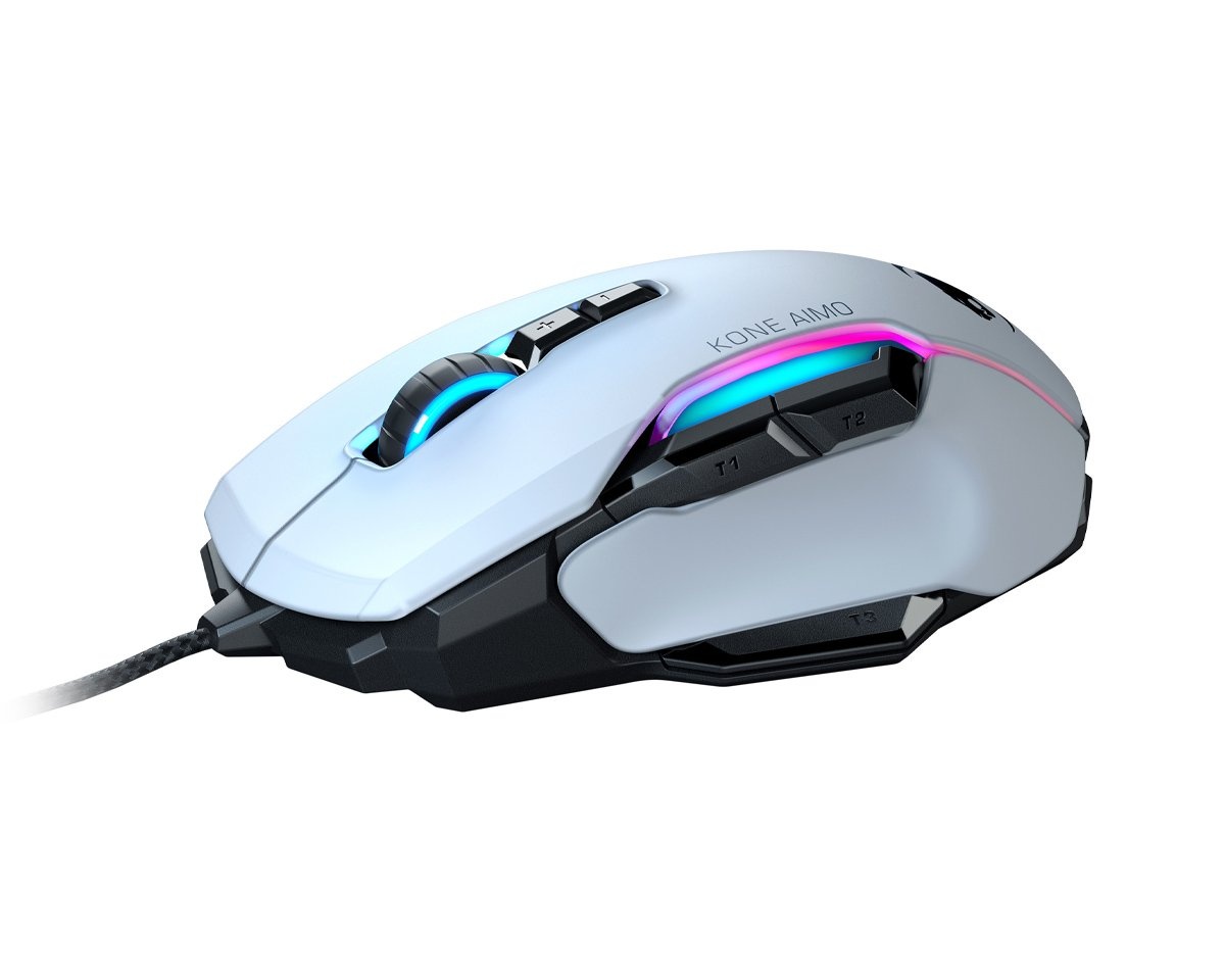 Buy Roccat Kone Aimo Gaming Mouse White Remastered At Maxgaming Com