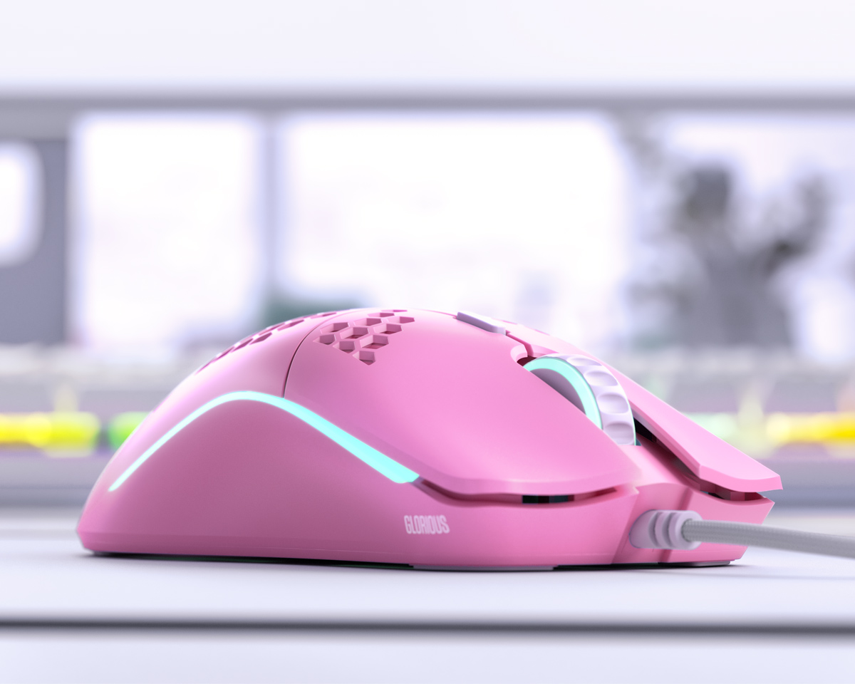 Buy Glorious Model O Gaming Mouse Pink Limited Edition At Maxgaming Com