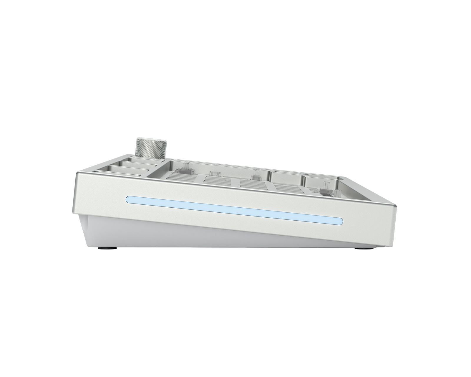 Glorious GMMK Pro 75% Barebone ISO White Ice - MaxGaming.com