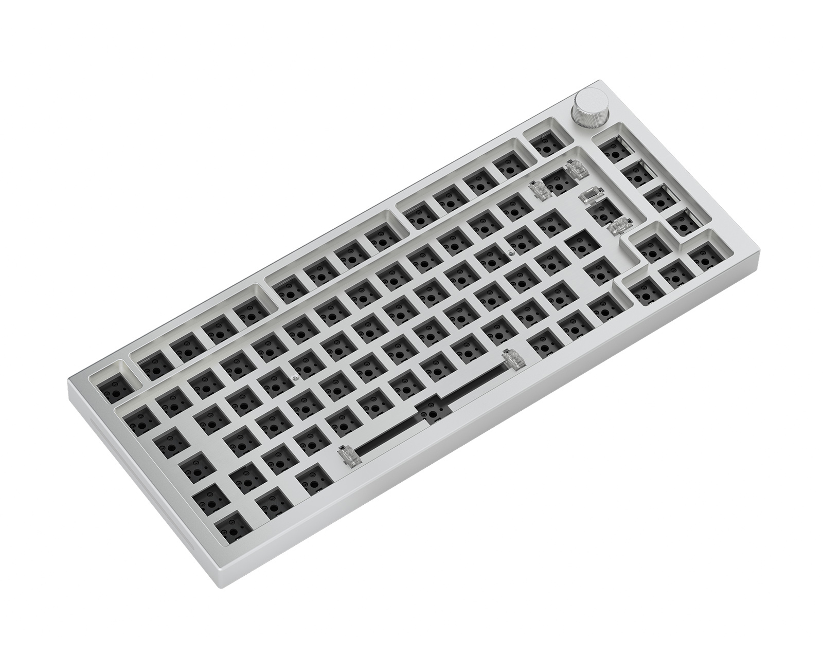 Glorious GMMK Pro 75% Barebone ISO White Ice - MaxGaming.com