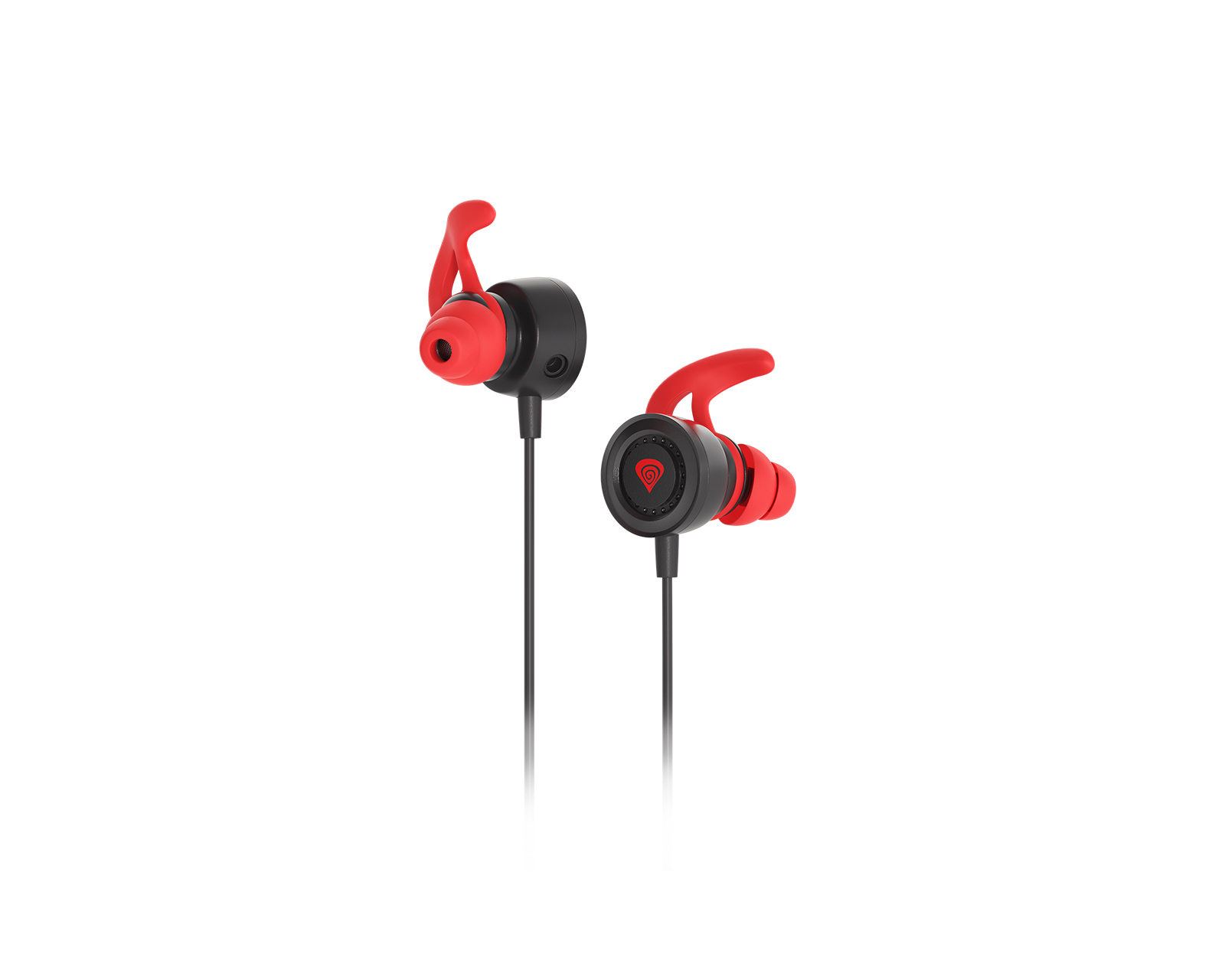 NATEC Genesis gaming headset Radon 300 virtual 7.1 black-red – W-Warehouse
