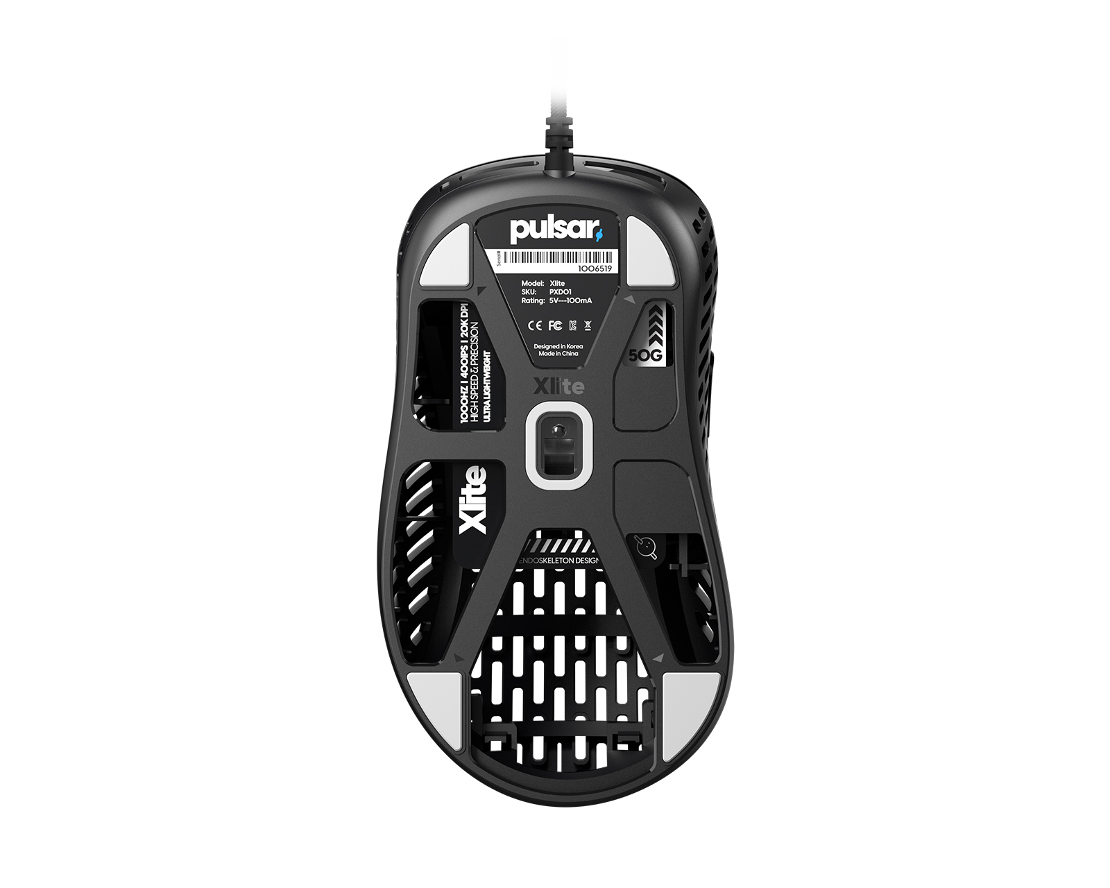 Buy Pulsar Xlite Ultralight Gaming Mouse - Black at MaxGaming.com