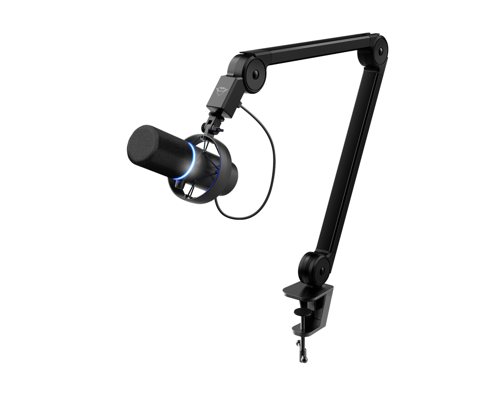 Trust GXT 255+ Onyx Professional Microphone With Arm - MaxGaming.com