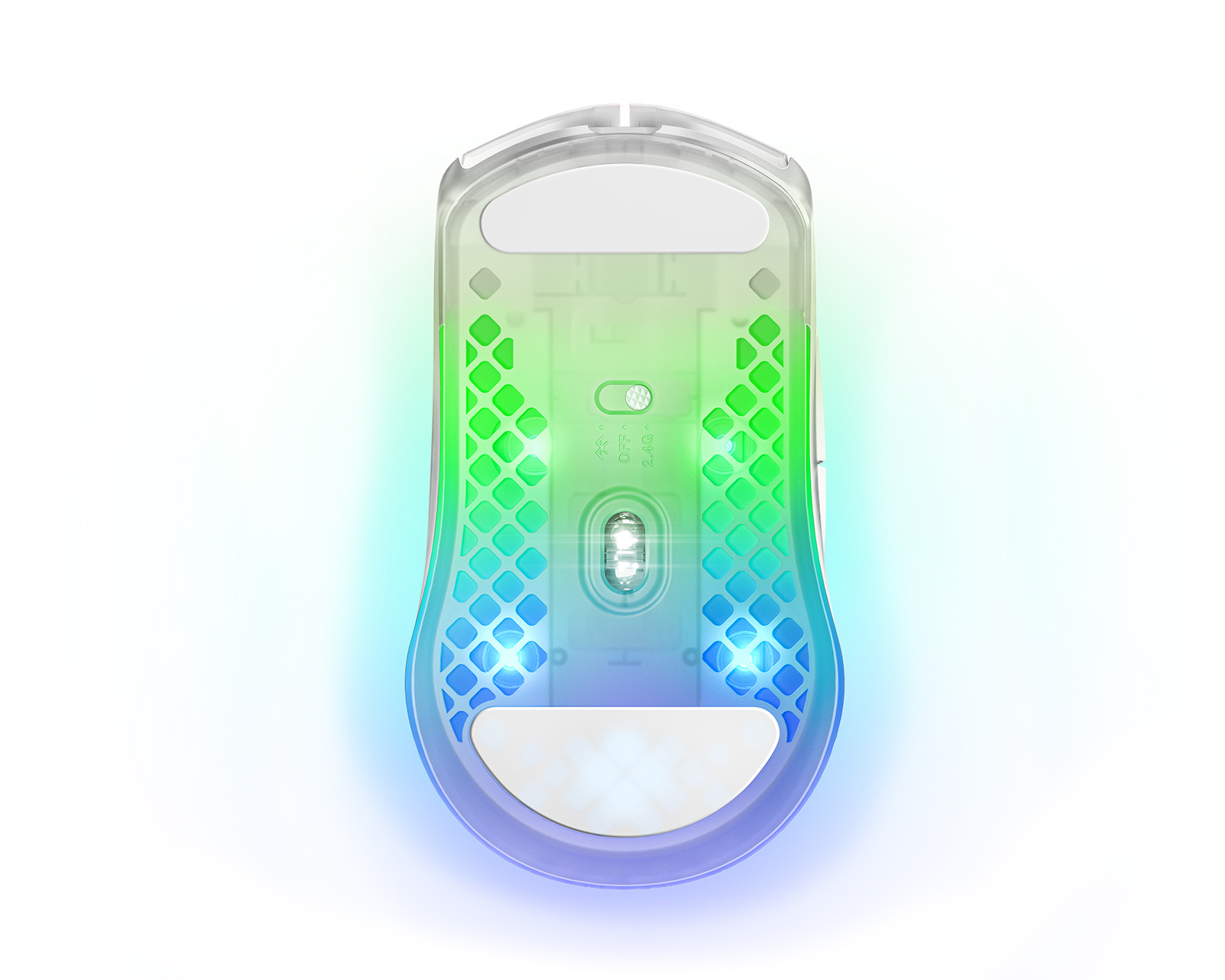 SteelSeries Aerox 3 Wireless Gaming Mouse - Ghost