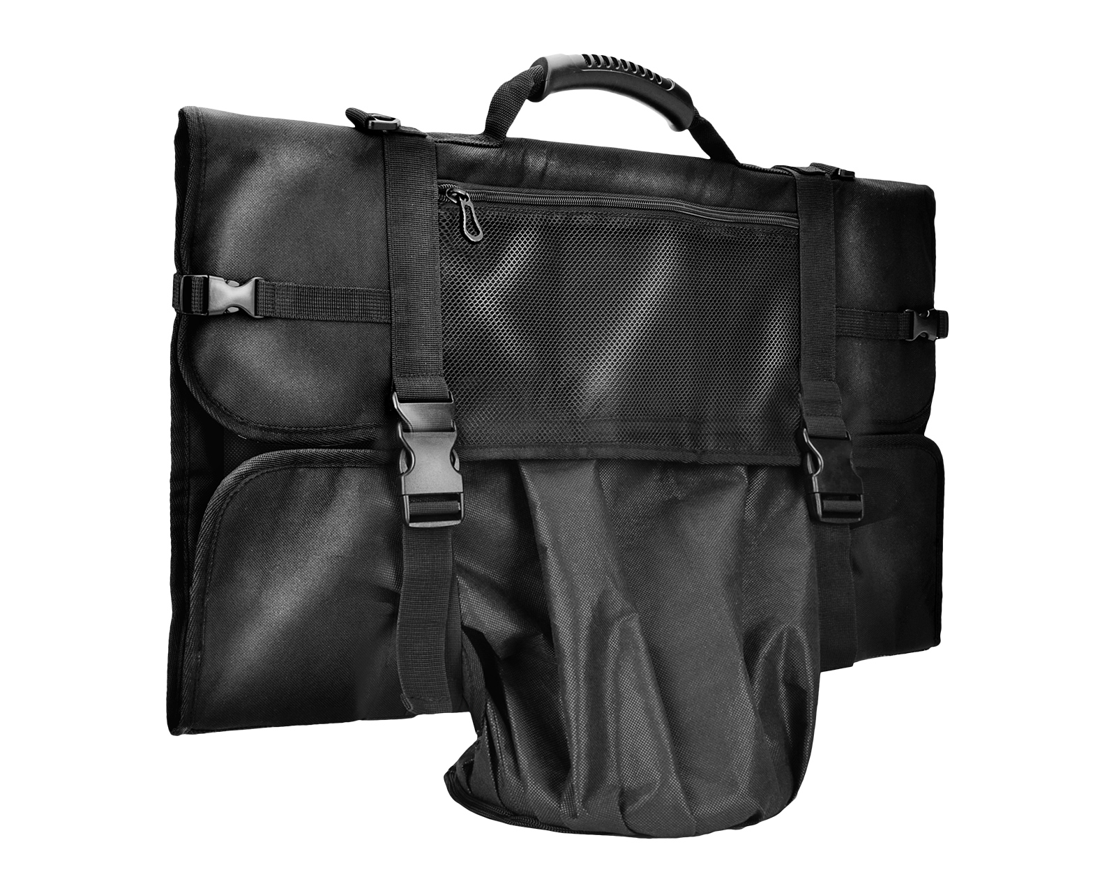 Deltaco Gaming Monitor Carrying Bag with Pockets for Accessories L