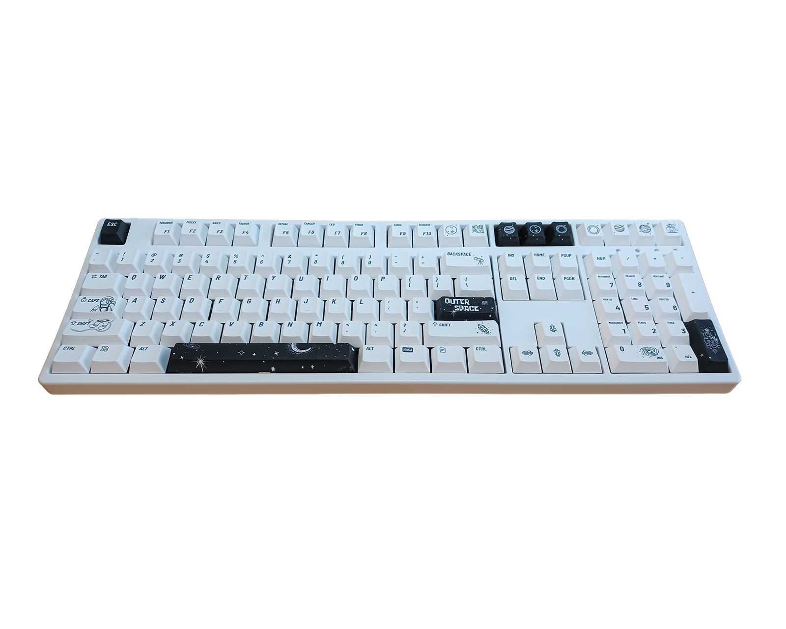 Buy Kbparadise 140key Pbt Dye Sublimated Ansi Keycap Set Cherry Profile Outer Space At Maxgaming Com
