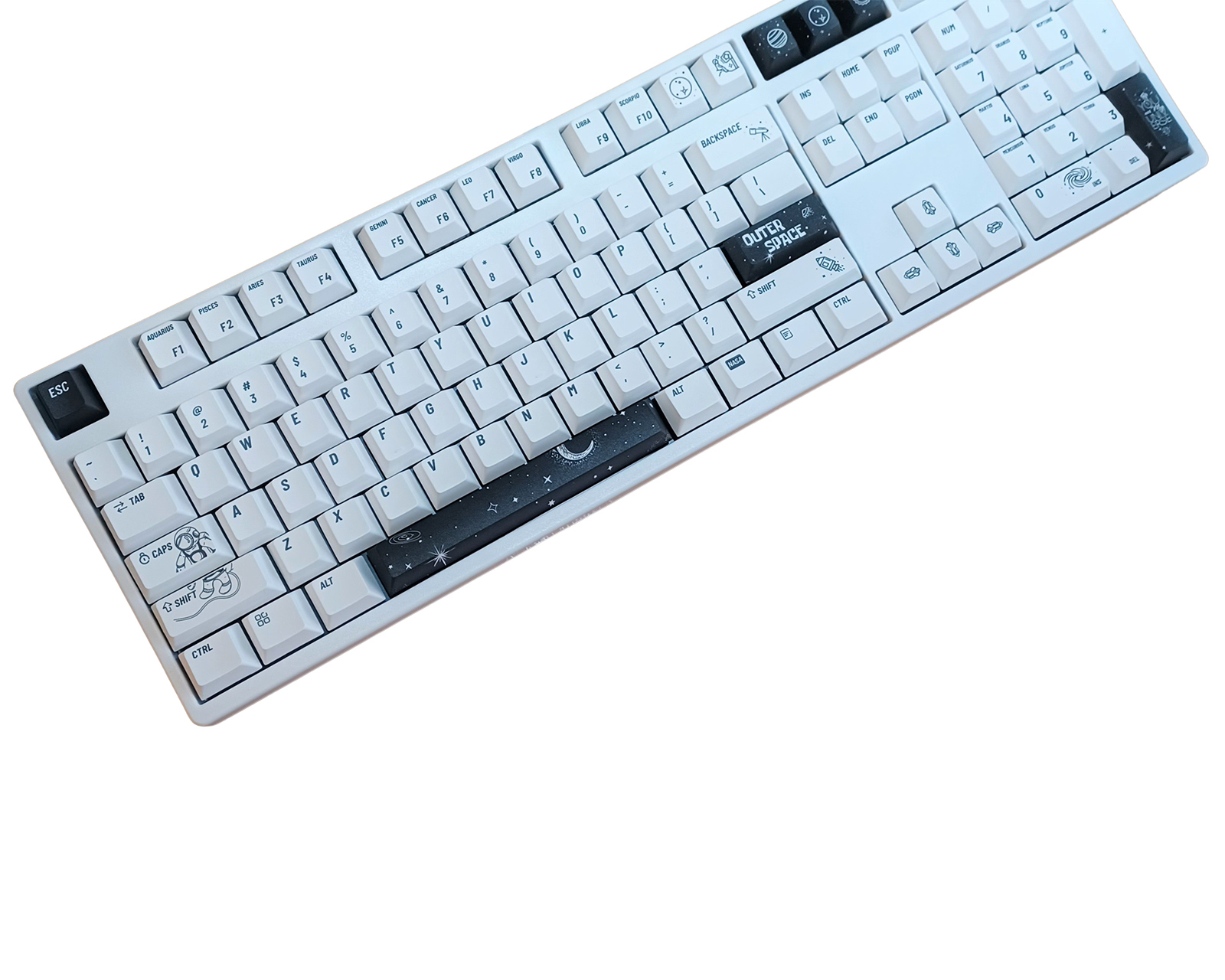 Buy Kbparadise 140key Pbt Dye Sublimated Ansi Keycap Set Cherry Profile Outer Space At Maxgaming Com