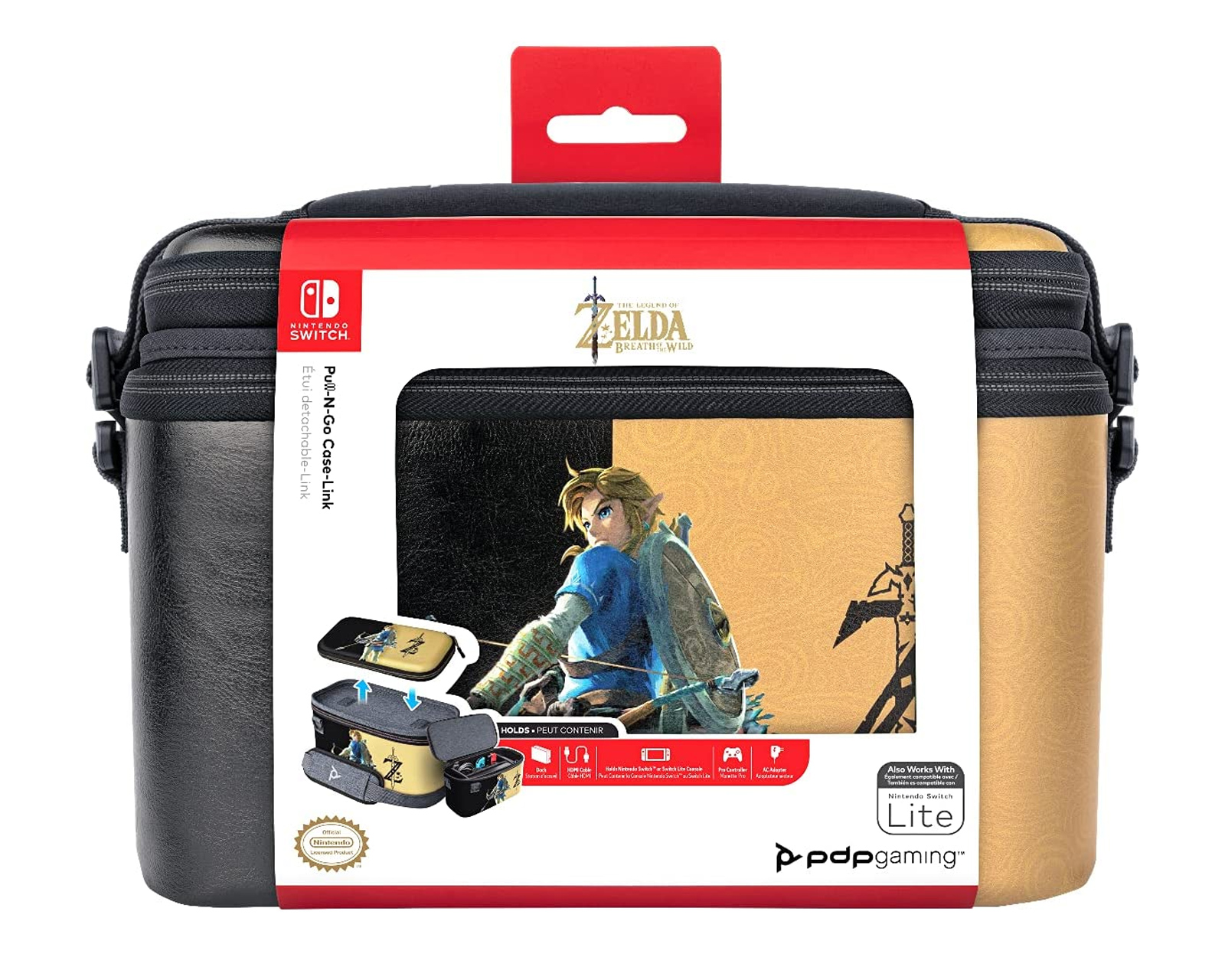 Buy Pdp Pull N Go Case Zelda Edition Nintendo Switch At Maxgaming Com