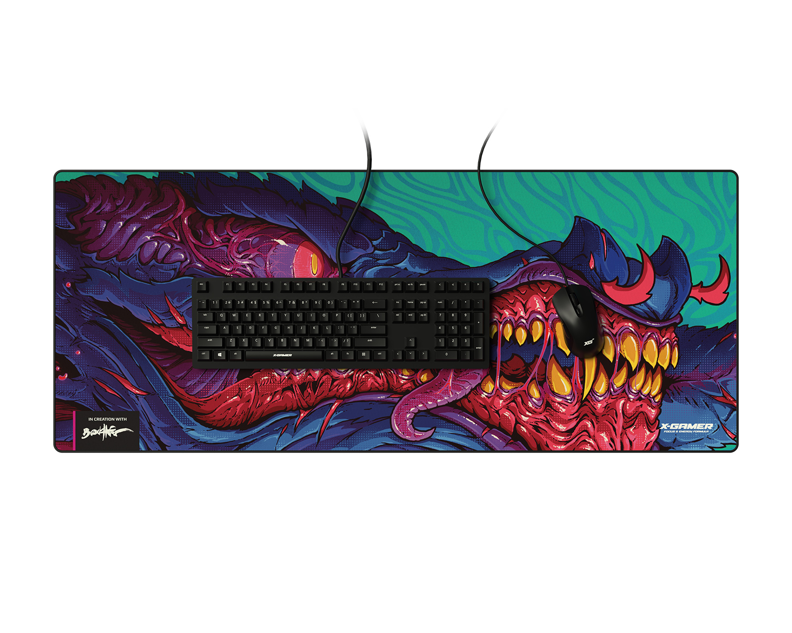 X-Gamer Dragon Fin Mousepad - XXL - MaxGaming.com