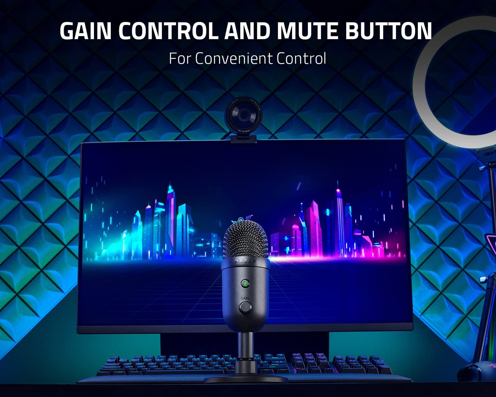 Razer Seiren V2 X Microphone - Black - MaxGaming.com