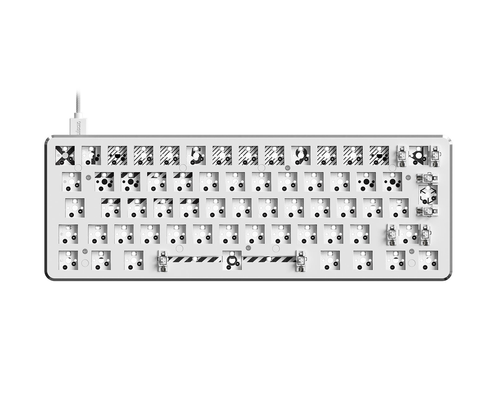 Ranked Nova 60% Hot-Swappable Mechanical Keyboard Kit, Mechanical  Keyboards, Custom Layout Mechanical Keyboards