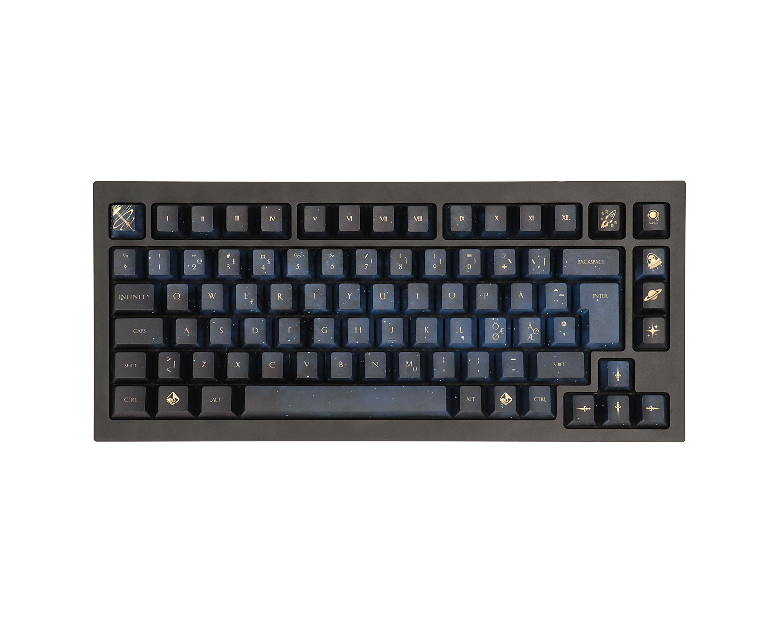 Traitorkeys INFINITY 116 Keys Keycap set PBT - MaxGaming.com