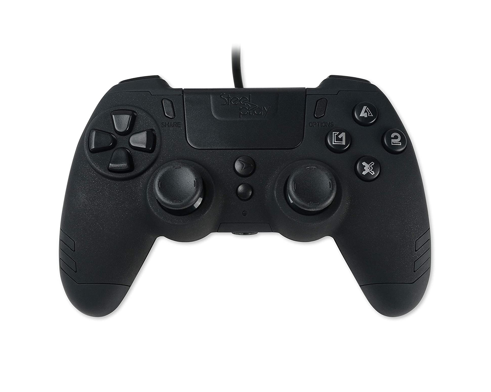 Controle waarom weigeren Steelplay MetalTech Wired Controller PS4/PC - Black - MaxGaming.com