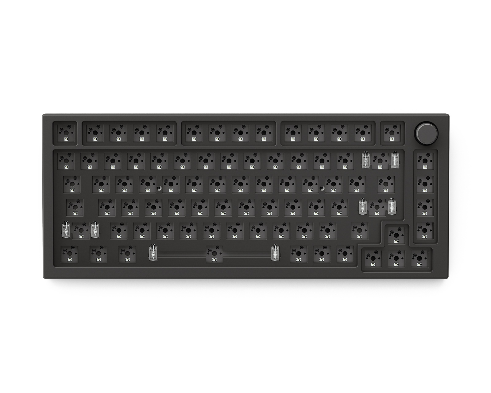 Glorious GMMK Pro 75% Barebone ANSI Black Slate - MaxGaming.com
