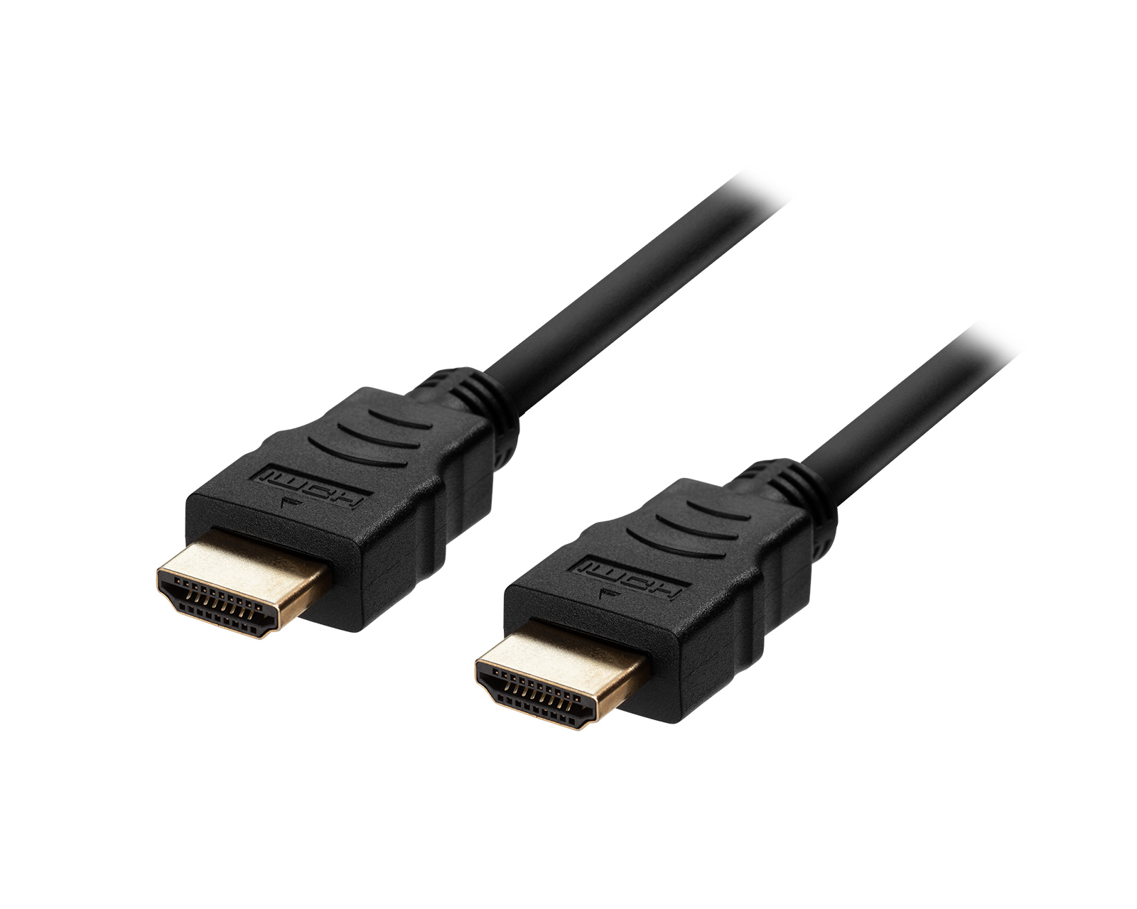 Legitim Glad Zoologisk have Deltaco Ultra High Speed HDMI-Cable 2.1 - Black - 3m - MaxGaming.com