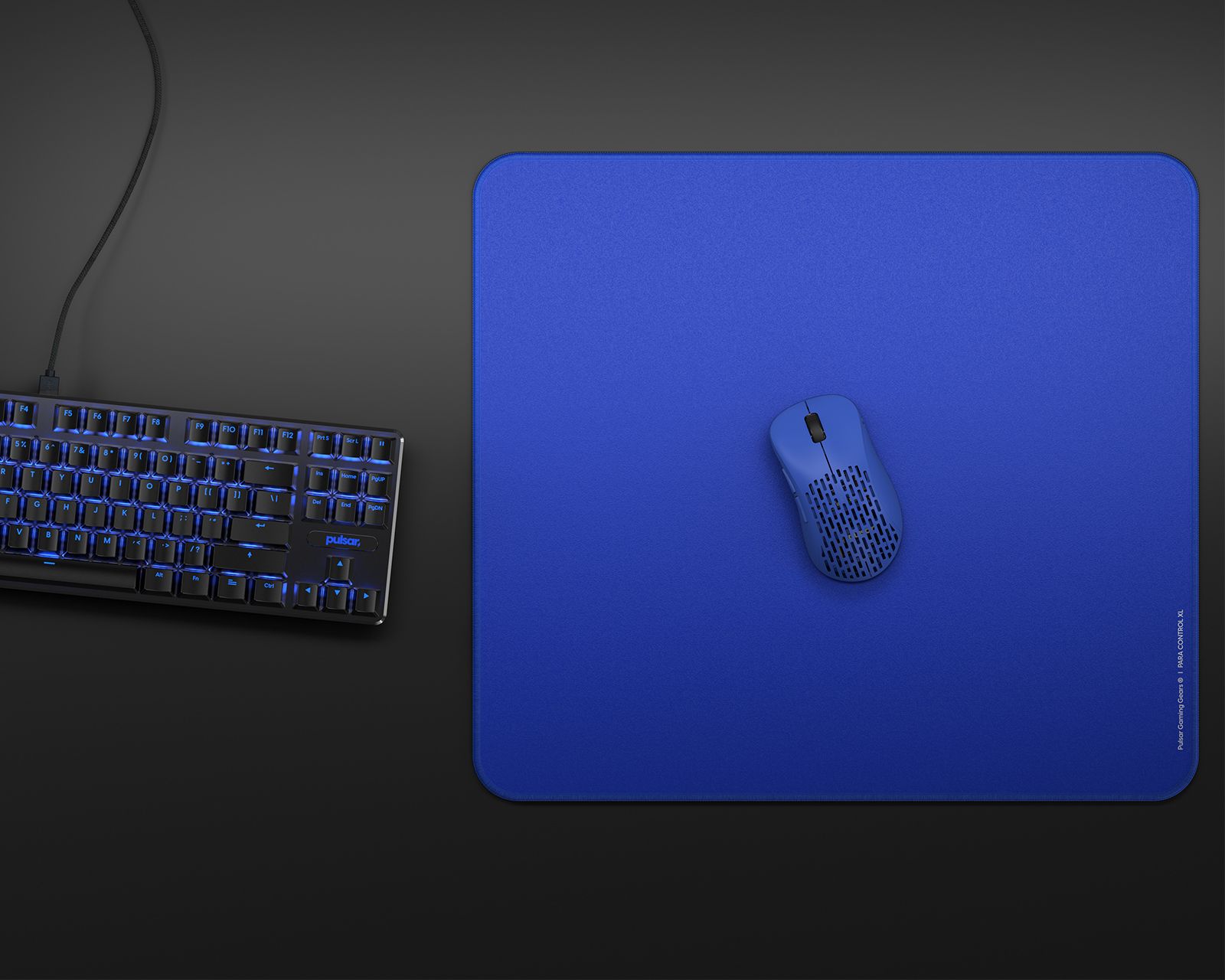 Pulsar Paracontrol V2 Mousepad XL - Blue - MaxGaming.com