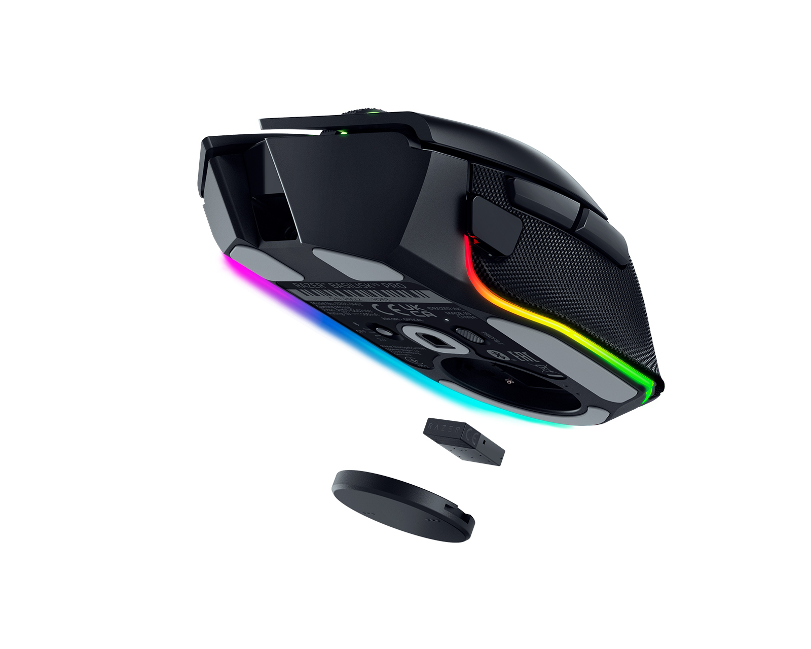 Razer Basilisk V3 Pro Wireless Gaming Mouse - Black - MaxGaming.com