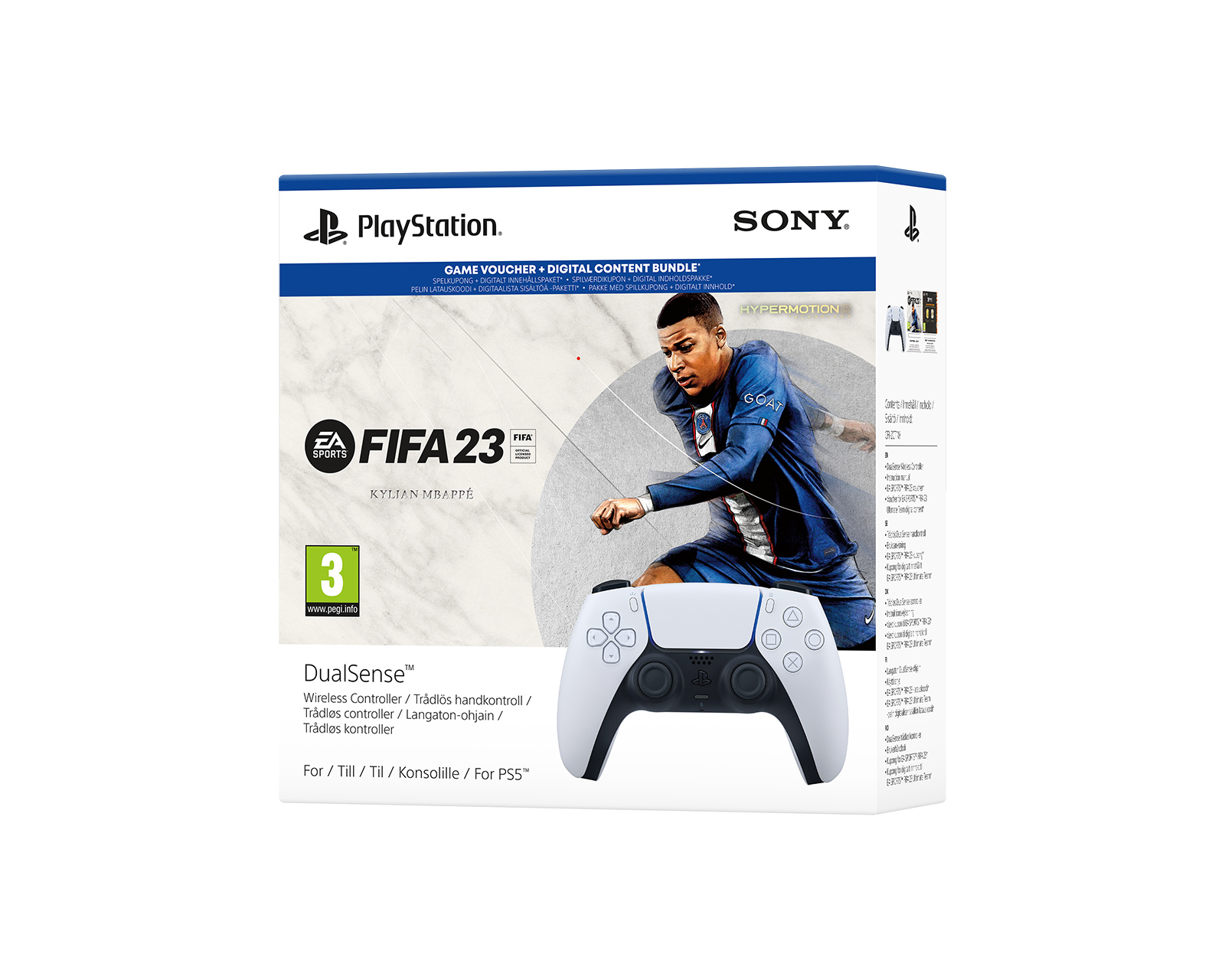 Sony Playstation 5 Dualsense Wireless Ps5 Controller Fifa 23 Bundle Maxgaming Com
