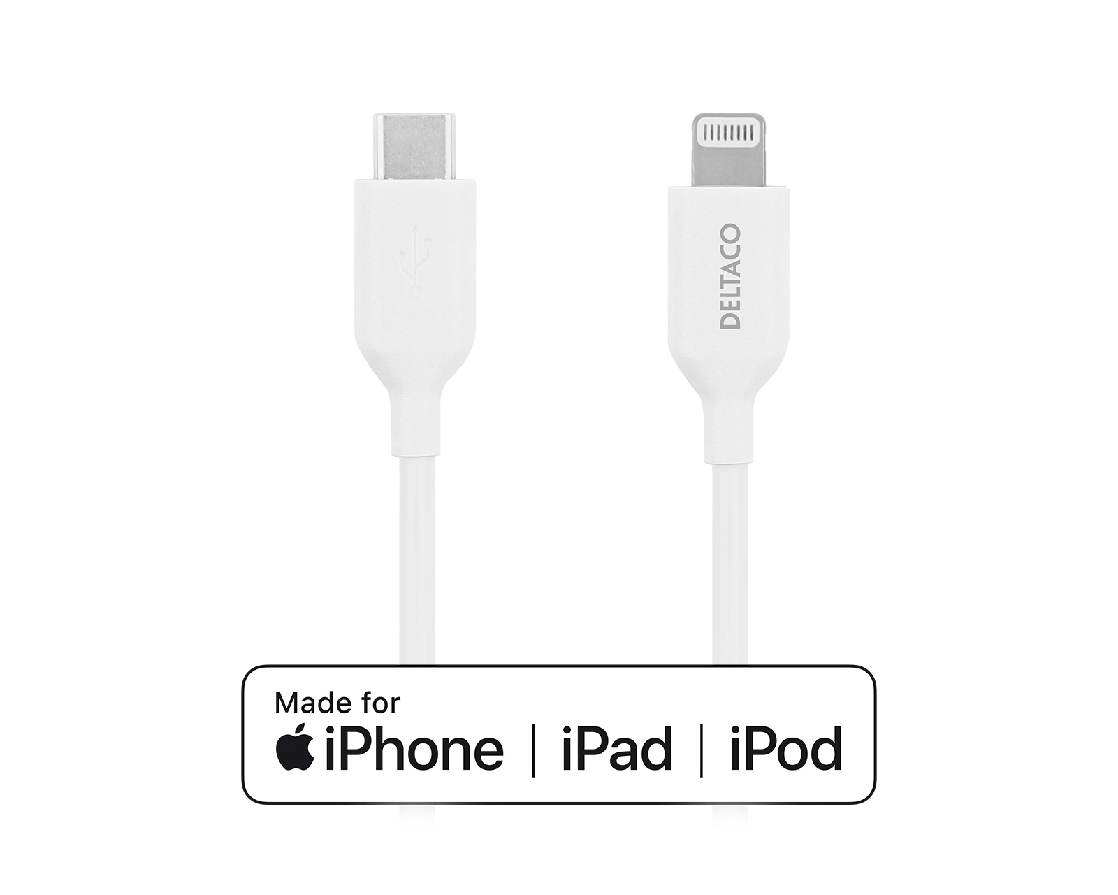 USB - Lightning cable, Made for iPhone (MFi)