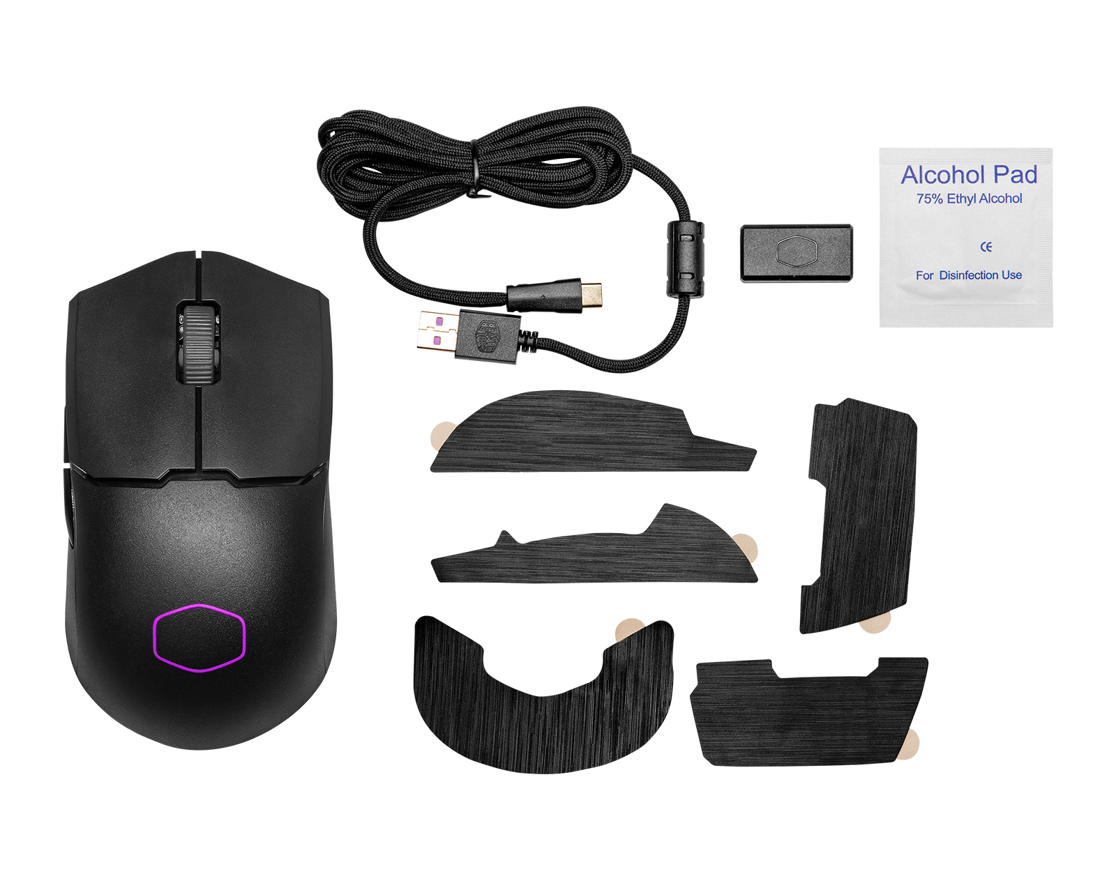 Cooler Master MM712 Hybrid Ultra Light RGB Wireless Gaming Cooler Master MM712 Hybrid Ultra Light RGB Wireless Gaming