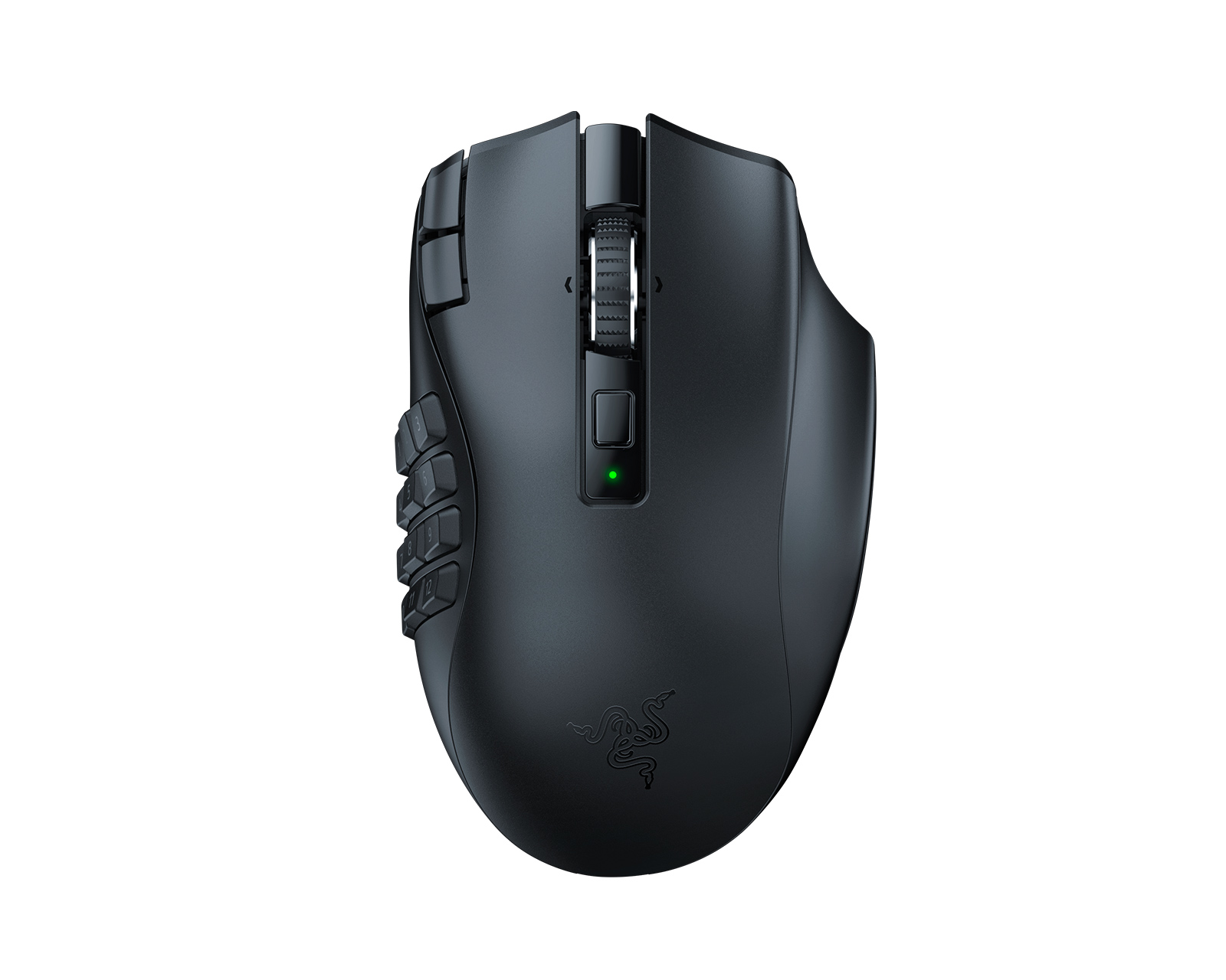 Razer Naga V2 HyperSpeed Wireless MMO Mouse - 19 Programmable Buttons, 400hr Battery