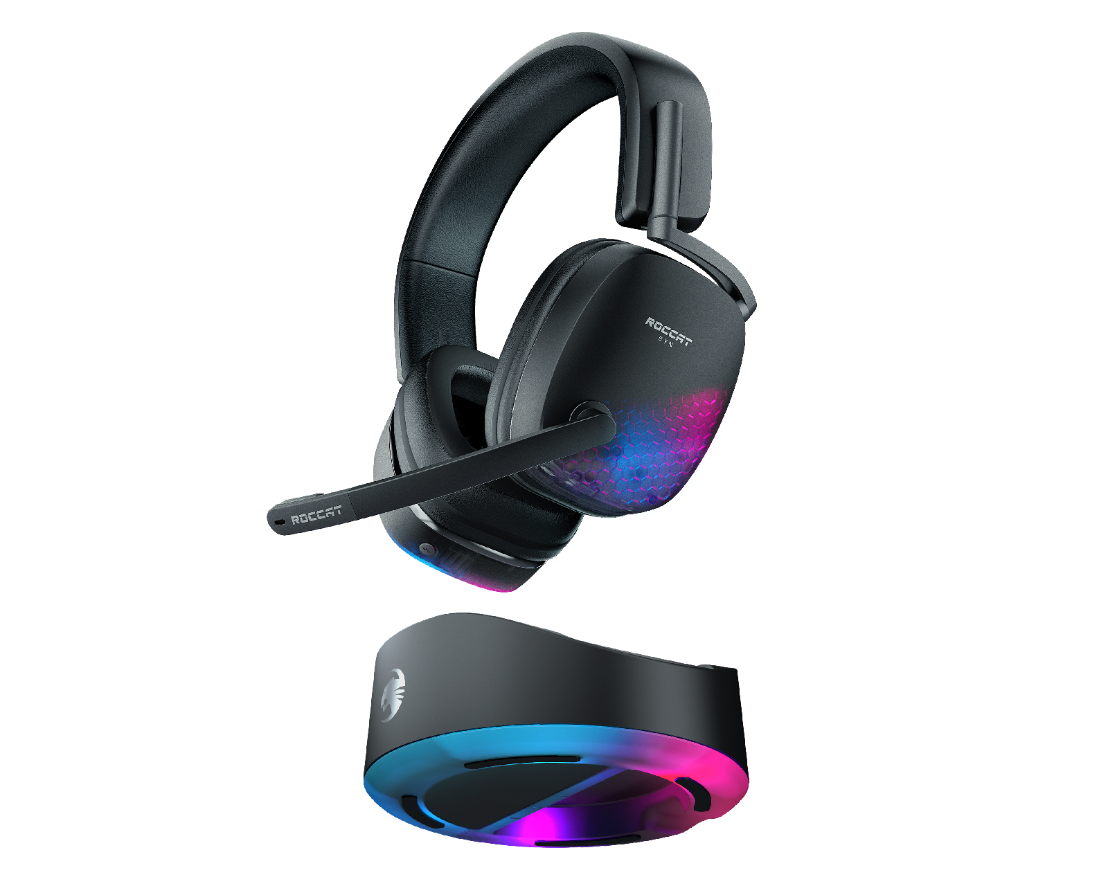Roccat Syn Max Black Gaming Air Headset - Wireless