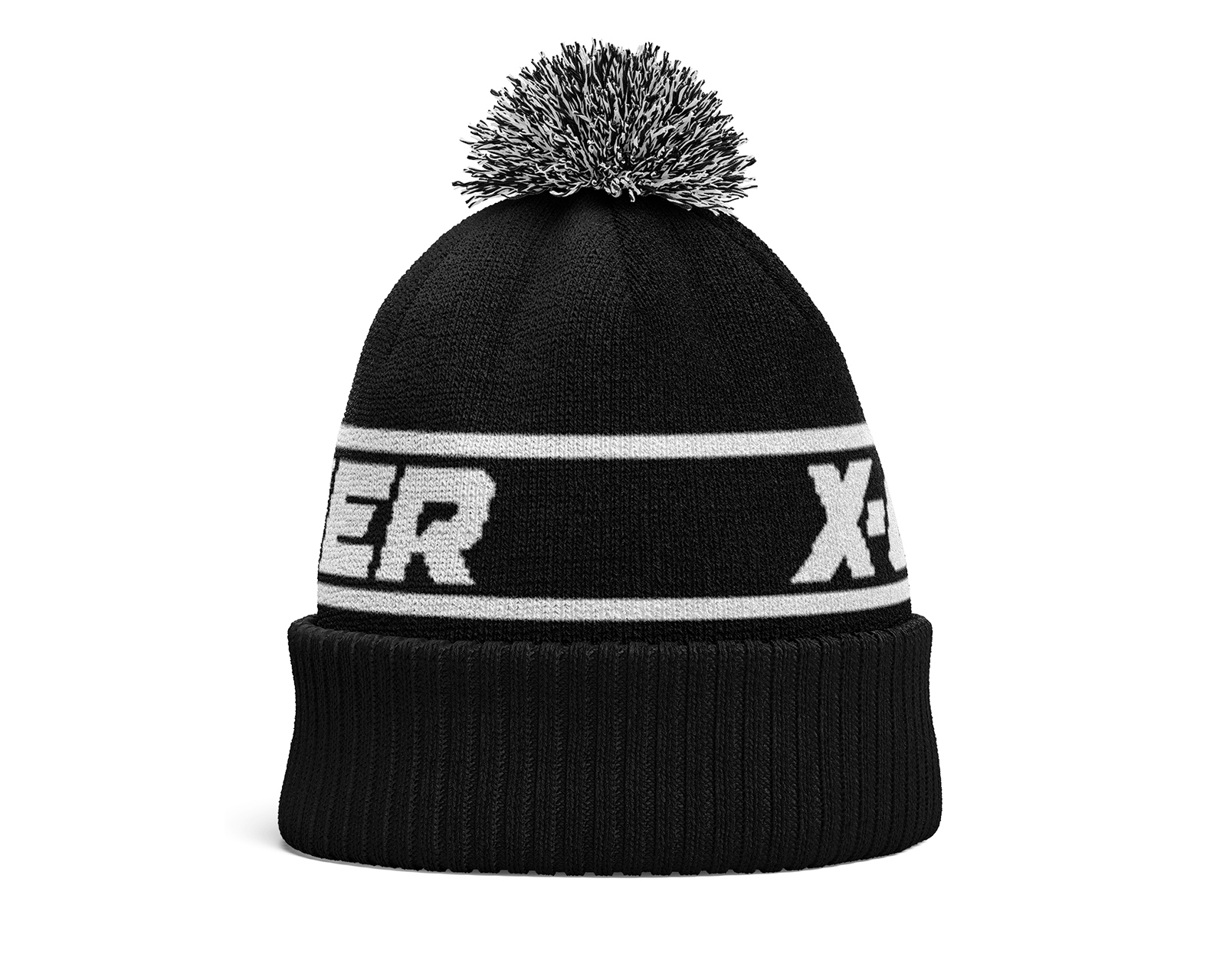 最終値下げ the highlights beanie black Carhartt Unisex Adult Black Beanie with White C Knit, One