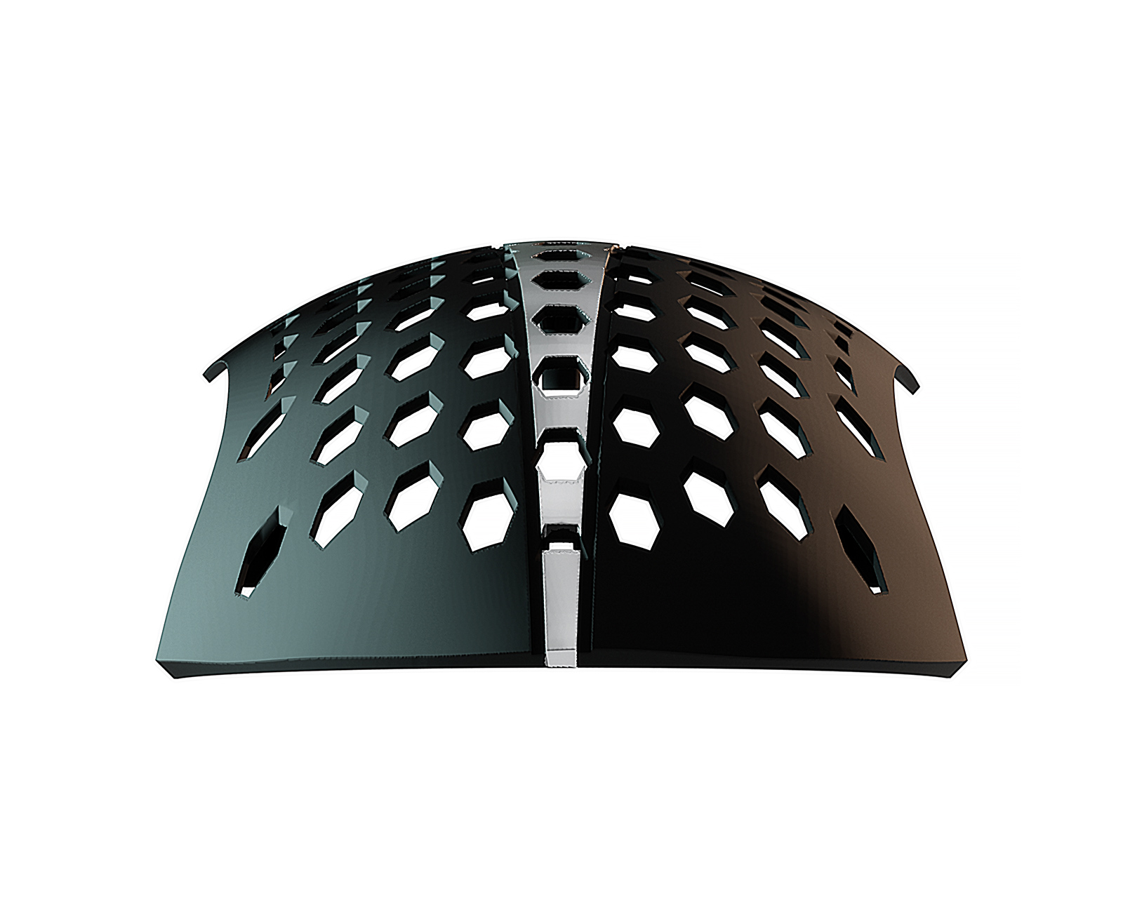 InfinityMice Infinity Hump Pro - Claw Shape Hump for FinalMouse Starlight -  Black/Silver - S