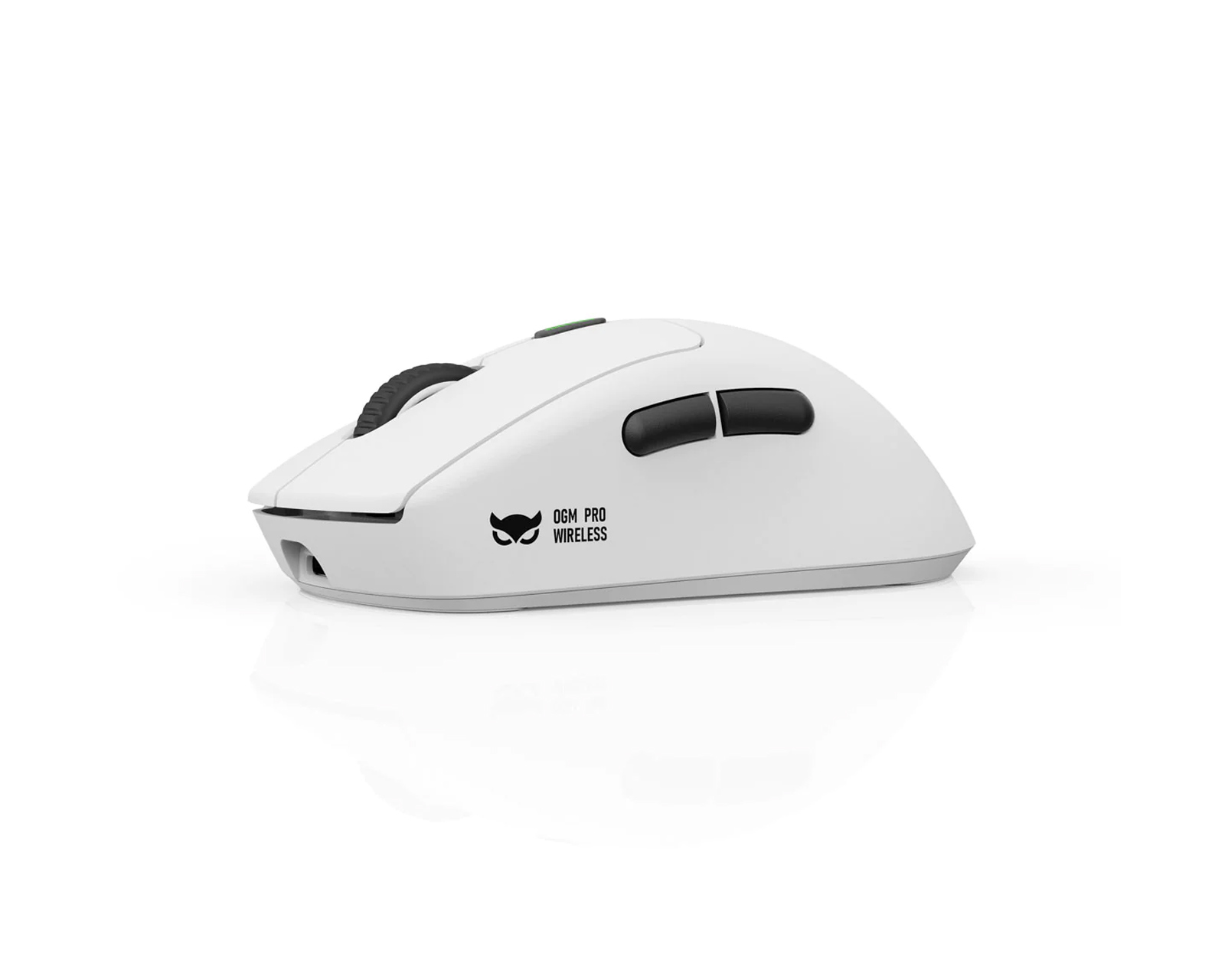 Waizowl OGM Pro Wireless Gaming Mouse - White - MaxGaming.com