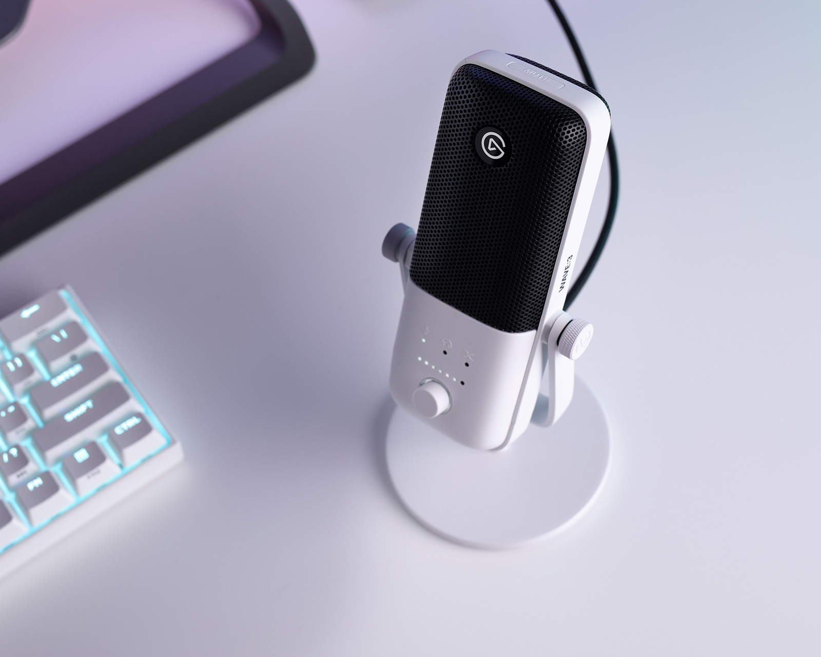 Elgato Wave:3 Microphone - White - MaxGaming.com