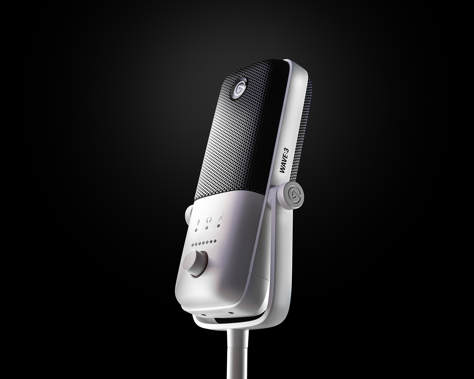 Elgato Wave:3 Microphone - White - MaxGaming.com