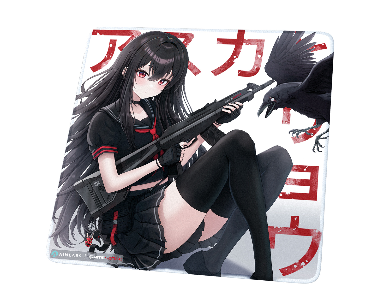 Gamesense Aim Lab x Gamesense Mousepad Asuka Limited Edition L