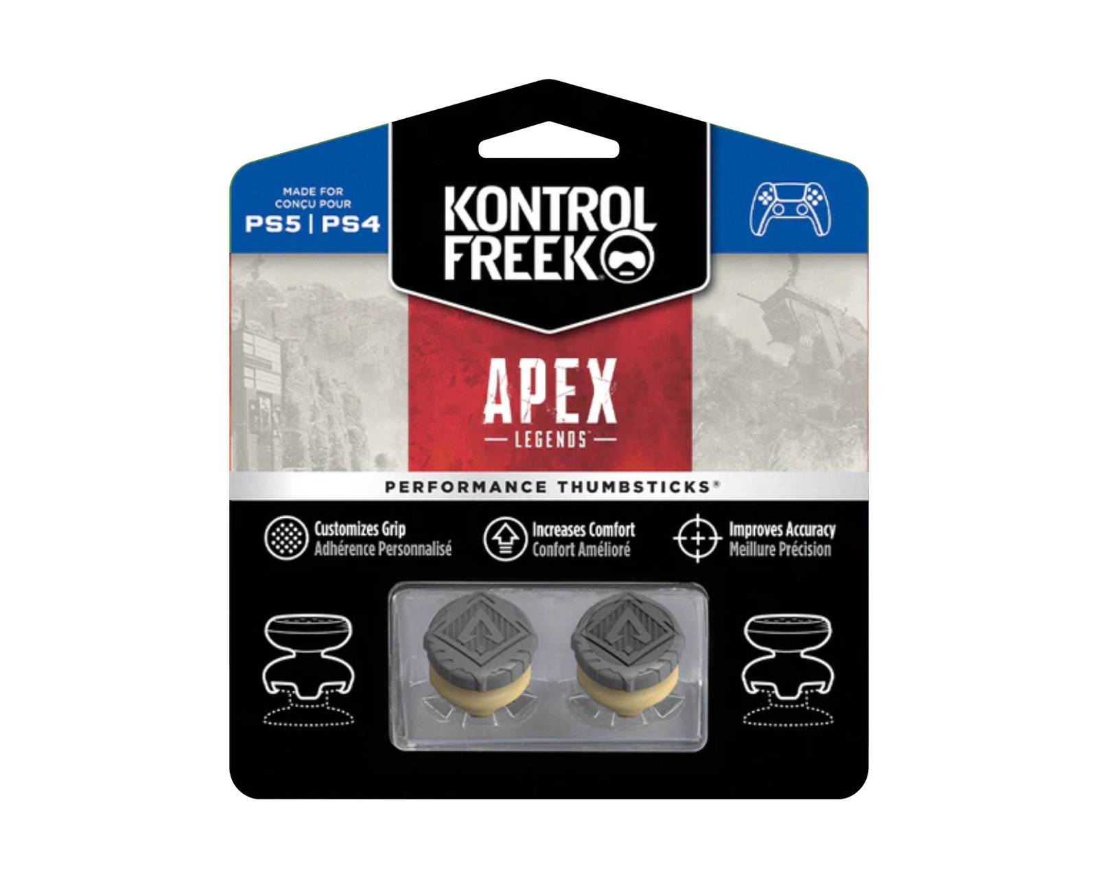 KontrolFreek Call of Duty: Modern Warfare III Performance Thumbsticks for  Playstation 4 (PS4) and Playstation 5 (PS5) | 1 High-Rise, 1 Mid-Rise 