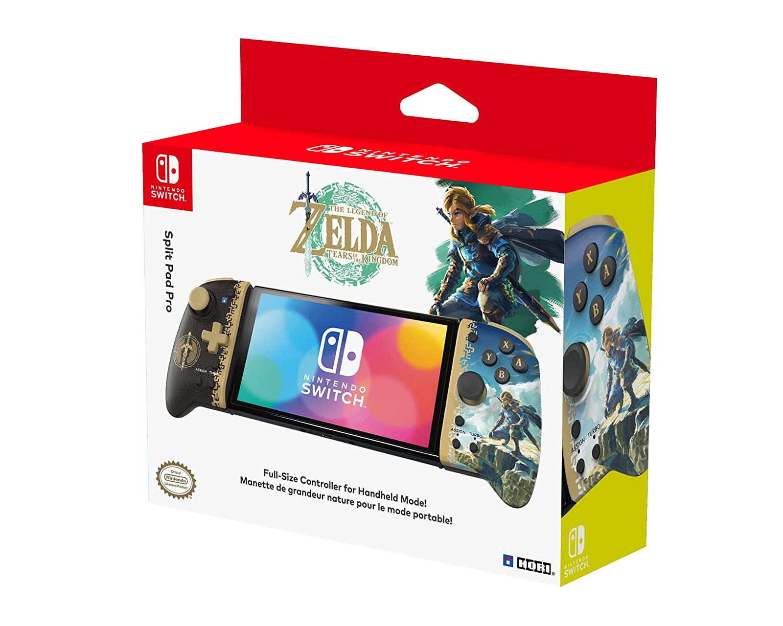 Manette Nintendo Switch Pro - The Legend of Zelda: Tears of the Kingdom - Manettes  Switch