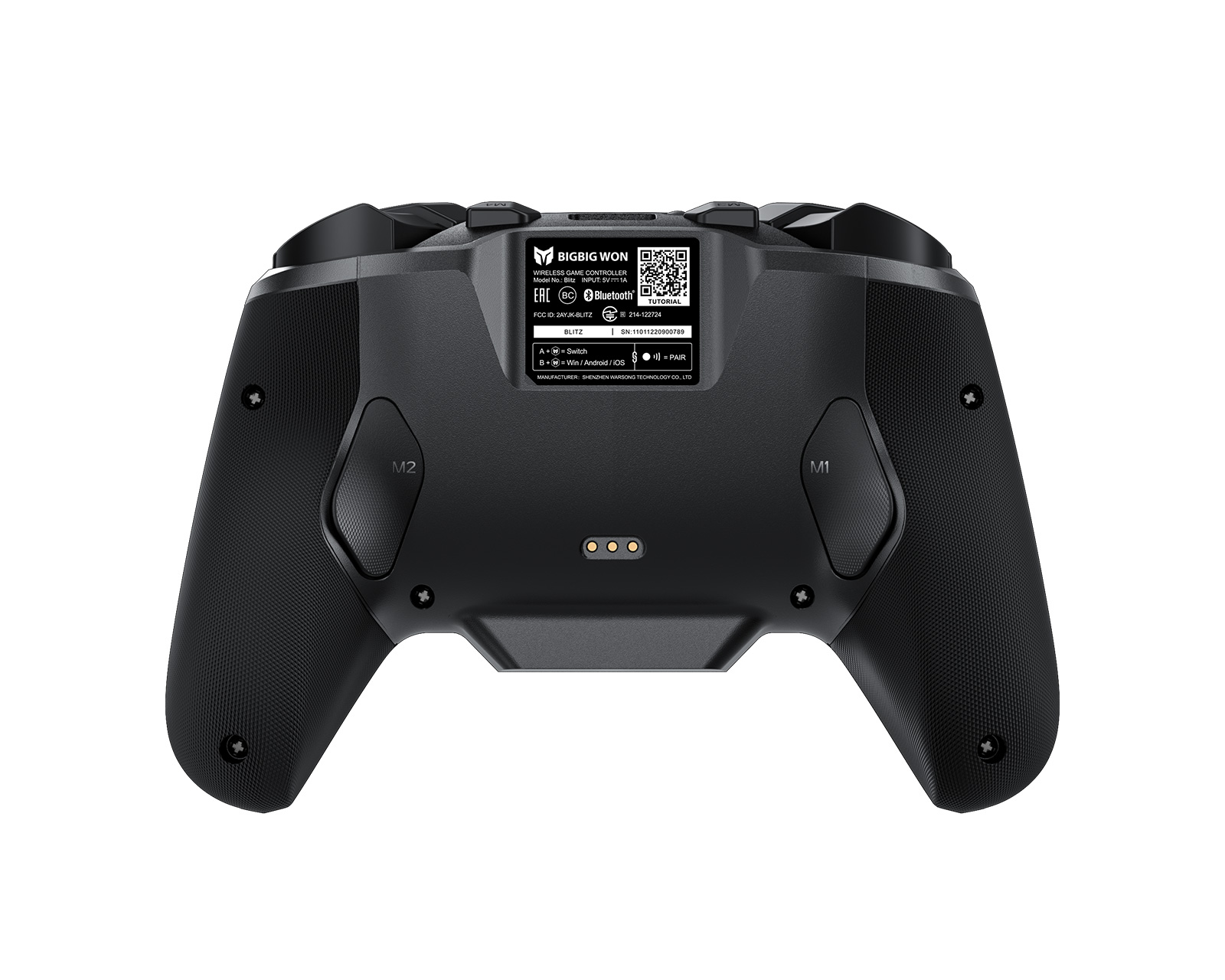 BIGBIG WON Blitz Wireless Controller with Charging Stand